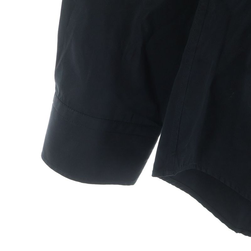 Balenciaga 17AW Archetype Cotton Long Sleeve Shirt Black 485988 Tcb110