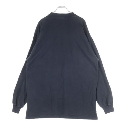 Balenciaga 23AW Logo Embroidery Vintage Processing Long Sleeve T-shirt Long