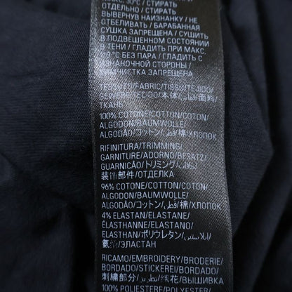 Balenciaga 23AW Logo Embroidery Vintage Processing Long Sleeve T-shirt Long