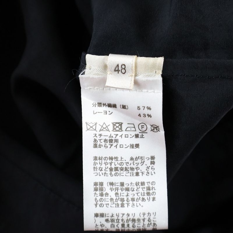 Hermes Zip-up V-neck Cardigan Black