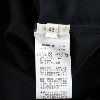 Hermes Zip-up V-neck Cardigan Black