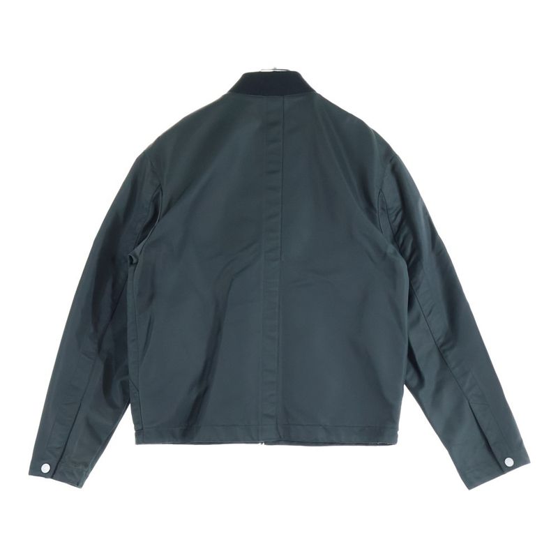 Hermes Technical Satin Straight Jacket Khaki