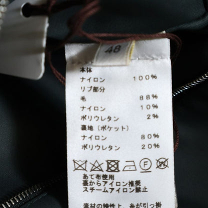 Hermes Technical Satin Straight Jacket Khaki