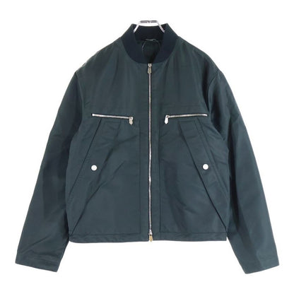 Hermes Technical Satin Straight Jacket Khaki