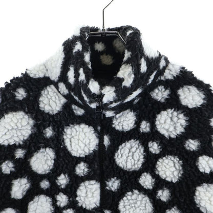 Louis Vuitton 23SS ×YK Yayoi Kusama Infinity Dot Boa Fleece Zip Up Jacket