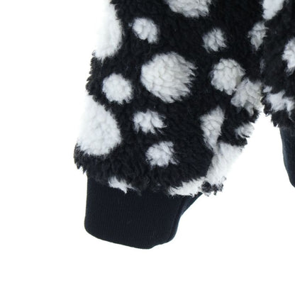 Louis Vuitton 23SS ×YK Yayoi Kusama Infinity Dot Boa Fleece Zip Up Jacket