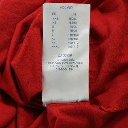 Louis Vuitton 20SS Logo Embroidery Crew Neck Short Sleeve T-shirt Cut And Sewn