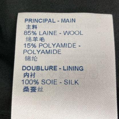 Louis Vuitton Gray 21AW Rw212b HO4 Fljb99 Tweed Flower Embroidery Skirt 36