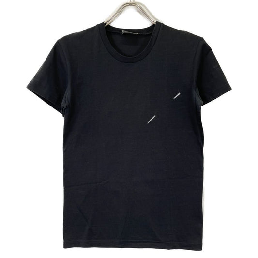 DIOR 123j000l0206 Black Short Sleeve Cut And Sewn XS