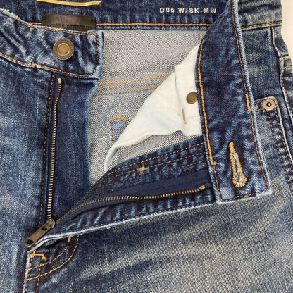 Saint Laurent Paris 527494 18 Years Indigo Crush Processing Denim Pants 30