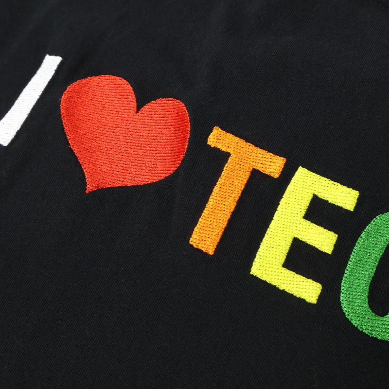 Balenciaga 556089 18 Years Oversize Back Embroidery XS