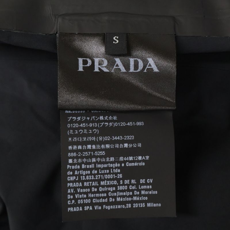 Prada Sport Sgc023 Light Technical Fabric Windbreaker S