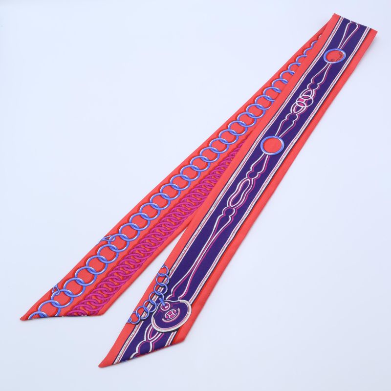 Hermes Maillons Maillon Silk Twilly