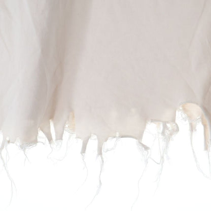 Balenciaga 24SS Unity Sports ICON Cropped Logo Embroidery Destroyed Crew Neck