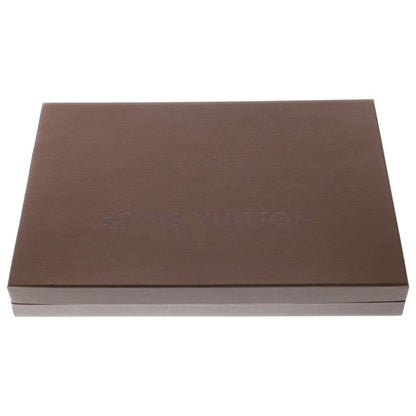 Louis Vuitton Echarpe LV Sticker Cashmere Blend Wool Scarf Shawl Blue M70039