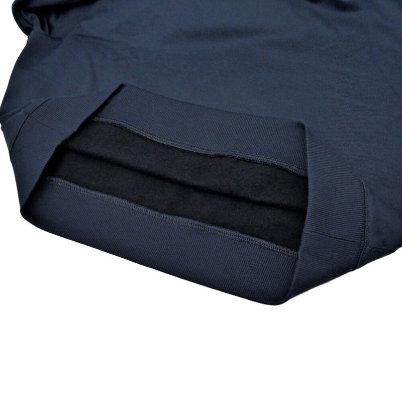 Hermes Footed Parka Sweat Blue Marine Size 40 Apparel Clothes