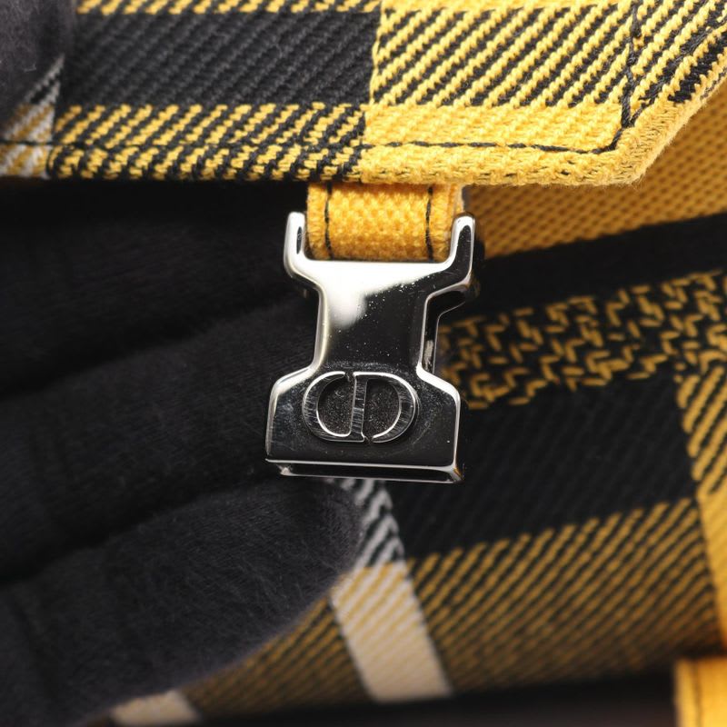 Dior Shoulder Bag Diorcamp Camp Small M1241brvy Yellow Canvas Diorcamp Bag