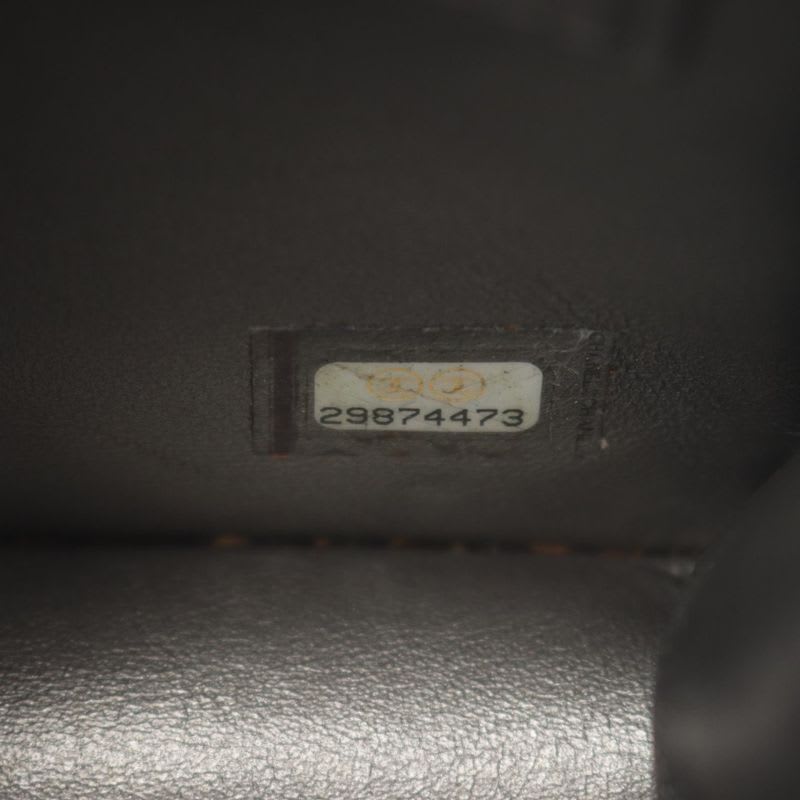 Chanel Shoulder Bag Matelasse Silver Gray Leather Matelasse Chain Shoulder