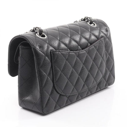 Chanel Shoulder Bag Matelasse W Flap A01113 Black Leather Matelasse Double Flap