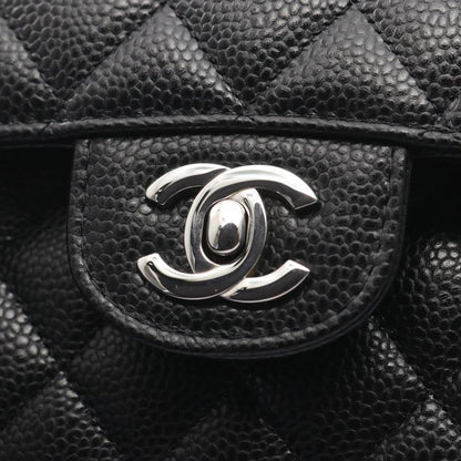 Chanel Shoulder Bag Matelasse W Flap A01113 Black Leather Matelasse Double Flap