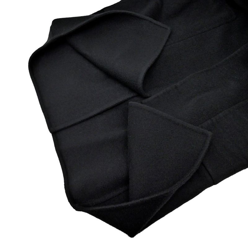 Hermes Cashmere Coat Black 32 Sizes 22aw2h0128da Women's Apparel Clothes