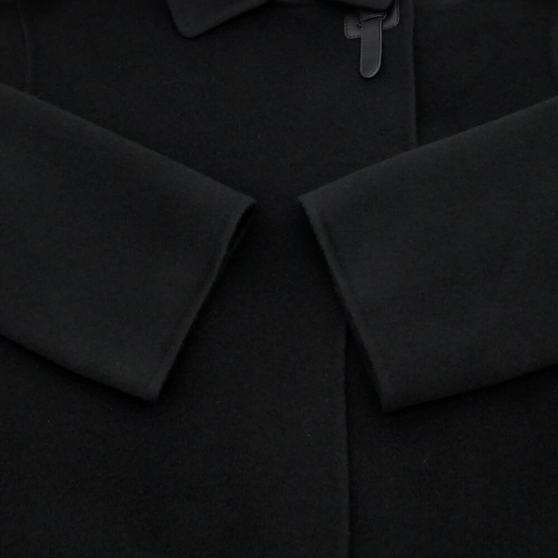 Hermes Cashmere Coat Black 32 Sizes 22aw2h0128da Women's Apparel Clothes