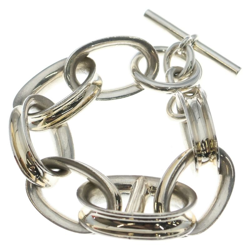 Hermes Reponse Silver Bracelet Silver