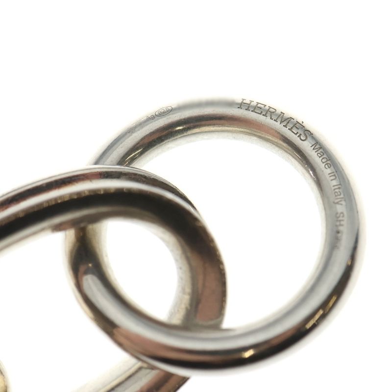 Hermes Reponse Silver Bracelet Silver