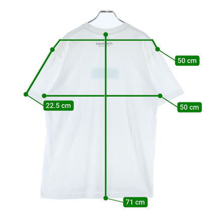 Supreme 21AW ×tiffany & Co Box Logo Tee Tiffany & Co Box Logo Print Short