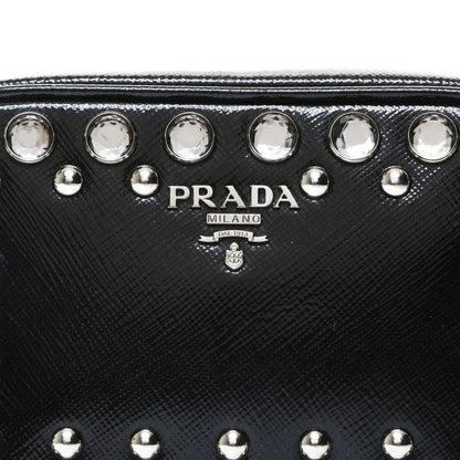 Prada Shoulder Bag Studded Mini