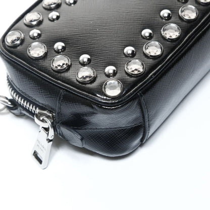 Prada Shoulder Bag Studded Mini
