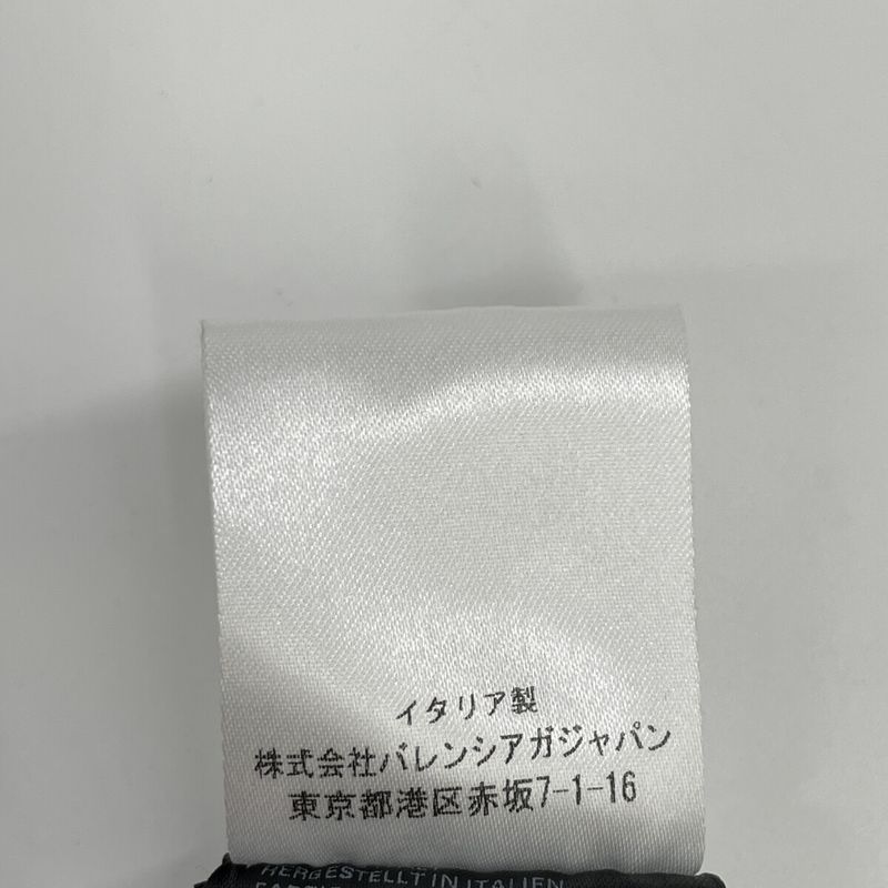 Balenciaga 657546 20 Years Black Ribbon Tie Knit Dress XS