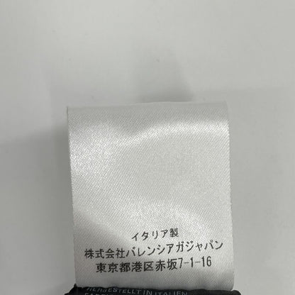 Balenciaga 657546 20 Years Black Ribbon Tie Knit Dress XS