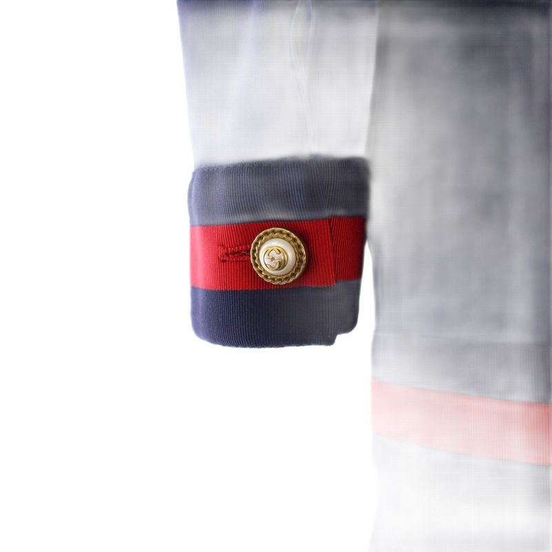 Gucci Jersey V-Neck Dress Jersey V-Neck Dress Short Sleeve Knee Length GG