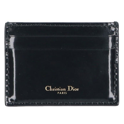 Dior Patent Leather Logo Card Case Men's