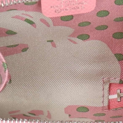 Hermes Azap Mini Silk-in Y Engraved Rose Confetti Vaux Epson Coin Case Ladies