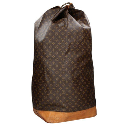 Louis Vuitton Grand SAC Marine Sac Marine Monogram Leather Handbag Men's