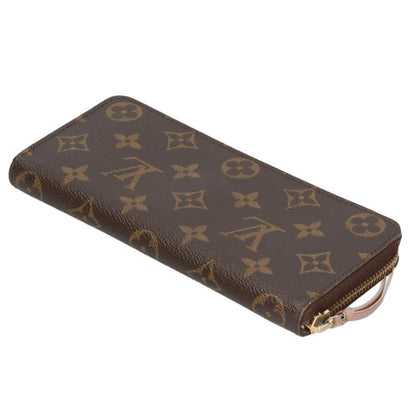 Louis Vuitton M61298 Portefeuille Clemence Monogram Leather Zipper Long Wallet