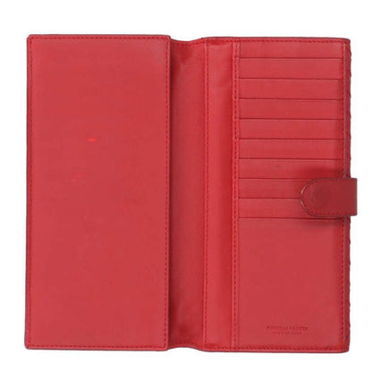 Bottega Veneta 134075 Intrecciato Leather Long Wallet Men's