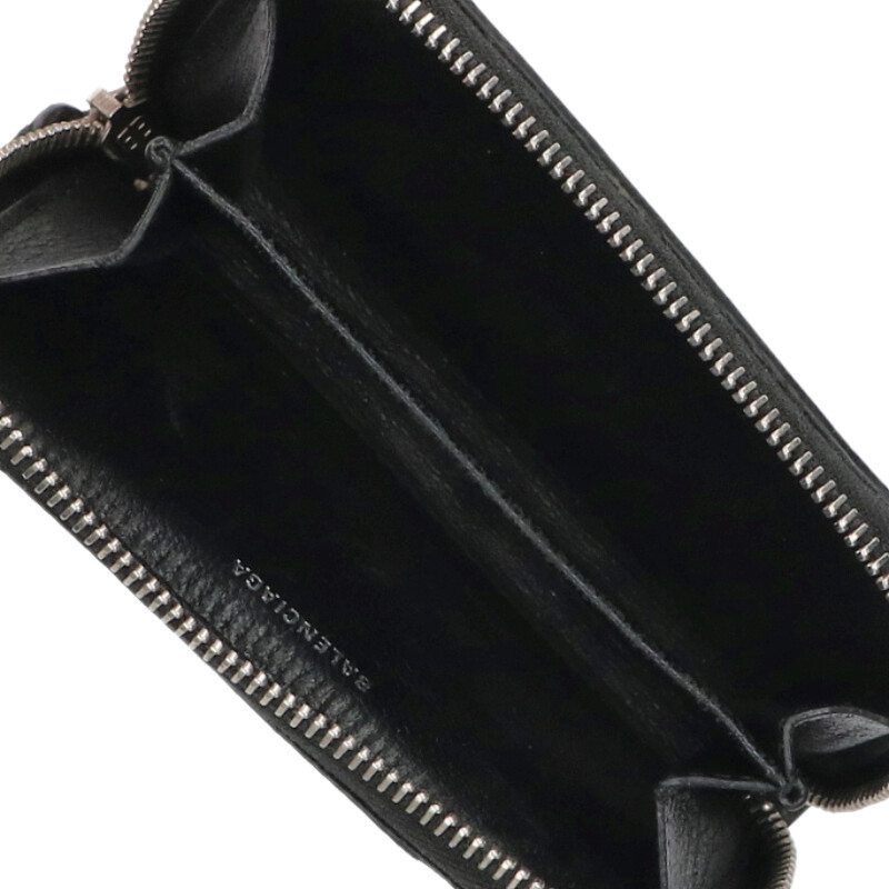 Balenciaga Logo Print Coin Case Men's