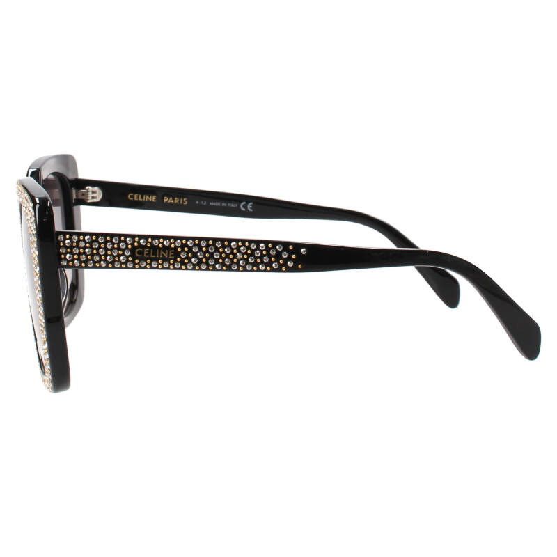 Celine Cl4218us Rhinestone Decoration Sunglasses Men's 55□19 140