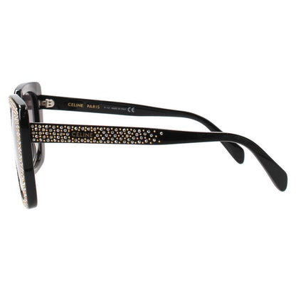 Celine Cl4218us Rhinestone Decoration Sunglasses Men's 55□19 140