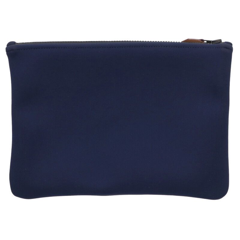 Hermes Neobain MM Logo Embossed Flat Pouch Men's