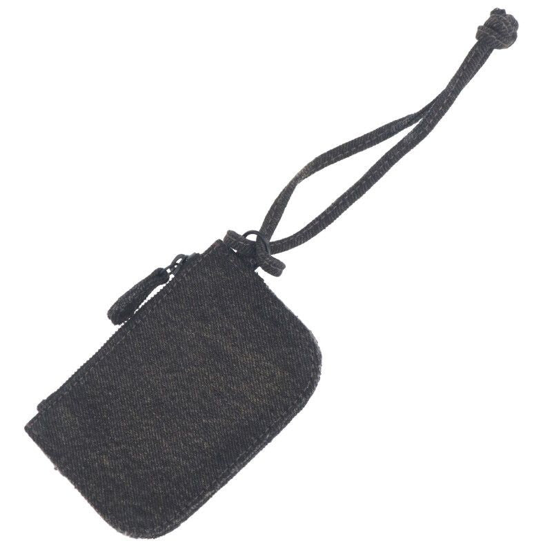 Balenciaga LE Cagole 776769 Denim Coin Case Men's