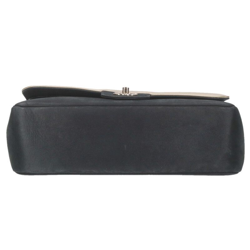 Chanel Classic Bicolor Double Flap Chain Shoulder Bag Women's