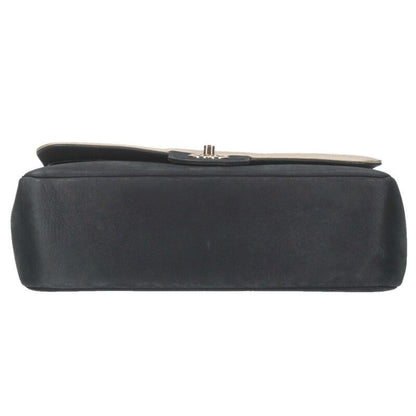 Chanel Classic Bicolor Double Flap Chain Shoulder Bag Women's