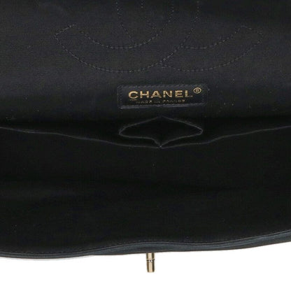 Chanel Classic Bicolor Double Flap Chain Shoulder Bag Women's