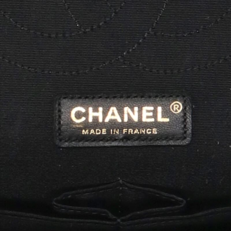 Chanel Classic Bicolor Double Flap Chain Shoulder Bag Women's