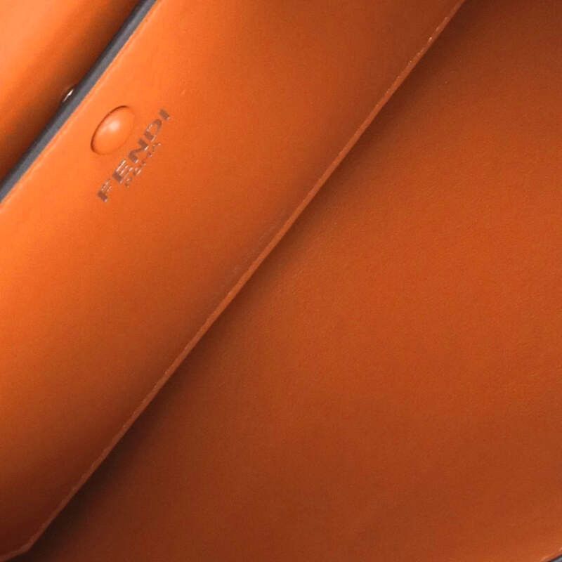 Fendi 7va622 Chiodo Leather Messenger Shoulder Bag Women's