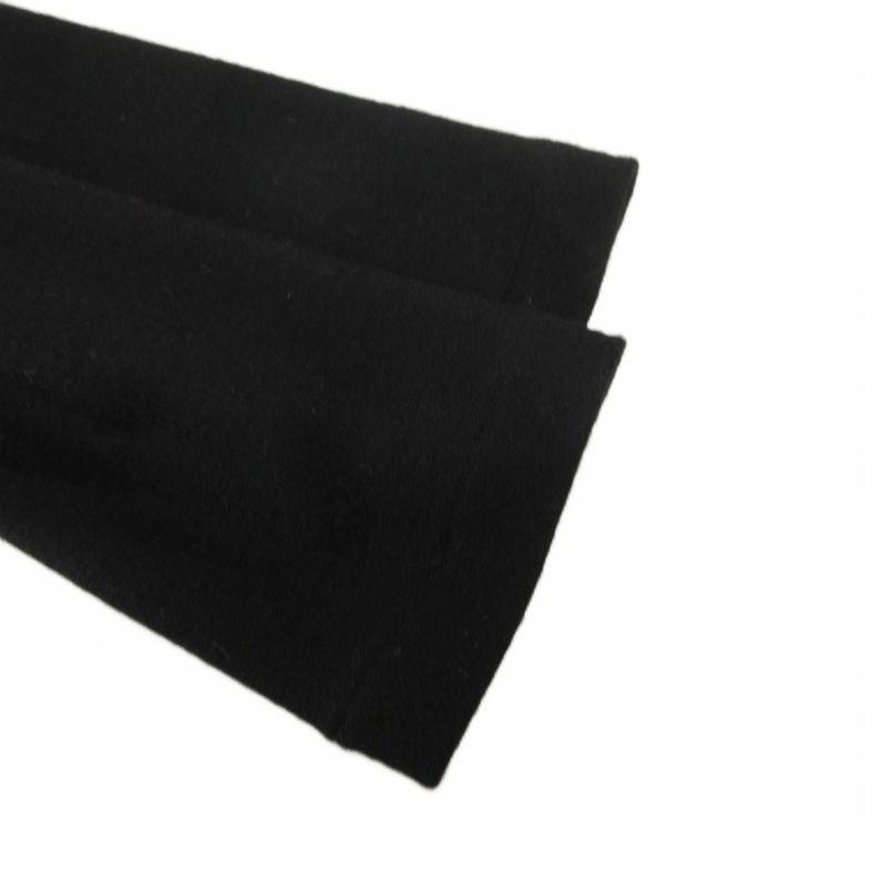 Gucci Dress Wool XS Black Gray High Neck Long Sleeve Long Plaid Switch Ff